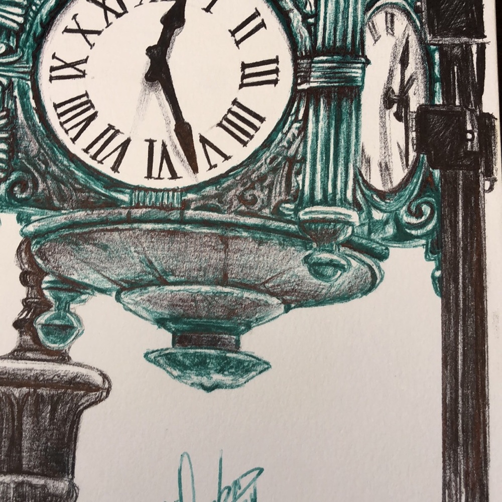 Marshall Field Clock - Picture 6 of 8